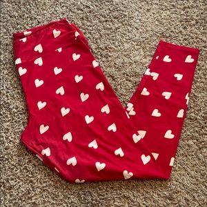 LuLaRoe Heart Leggings